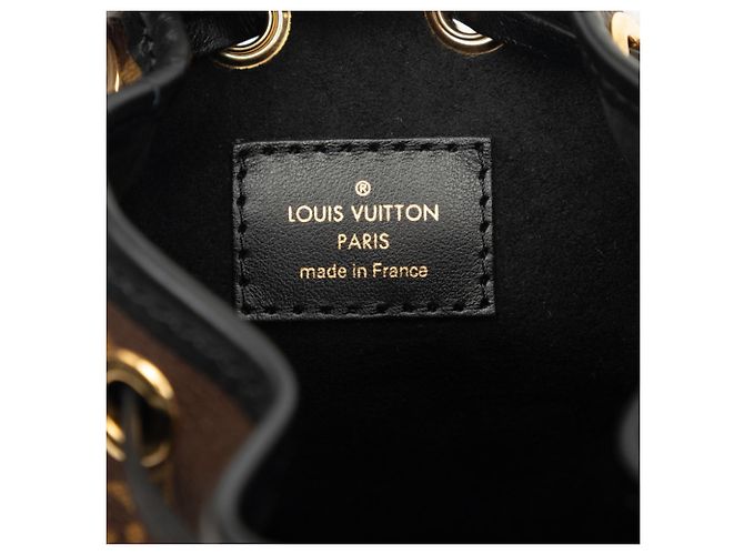 Louis Vuitton Monogram Canoe Handtasche Braun Schwarz - Ansicht 5