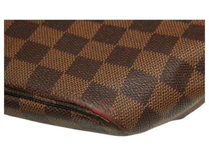 Borsa Tote Louis Vuitton Damier Neverfull GM Marrone - vista 4