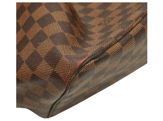 Borsa Tote Louis Vuitton Damier Neverfull GM Marrone - vista 5