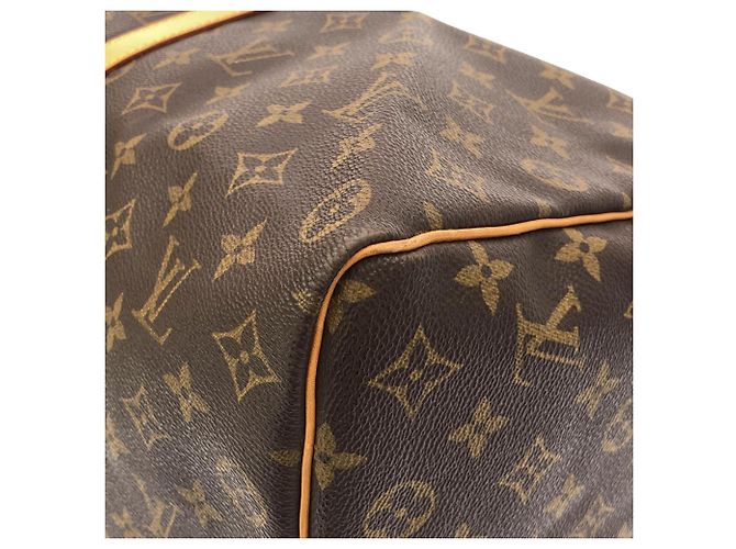 Louis Vuitton Monogram Keepall Boston Tasche Braun - Ansicht 2