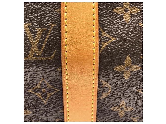 Louis Vuitton Monogram Keepall Boston Tasche Braun - Ansicht 4