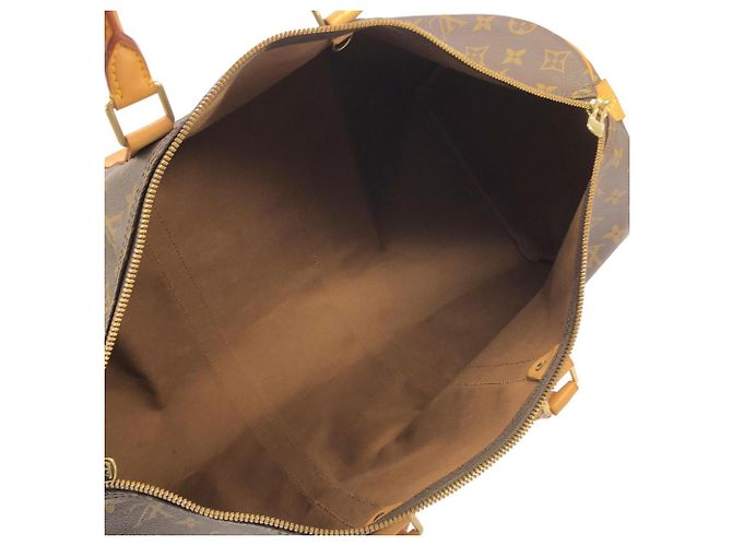 Louis Vuitton Monogram Keepall Boston Tasche Braun - Ansicht 7
