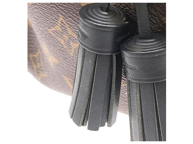 Louis Vuitton Monogram Saint-Onge Schultertasche Braun Schwarz - Ansicht 6