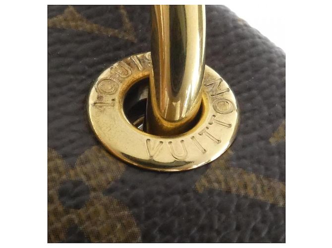 Borsa a tracolla Louis Vuitton Monogram Graceful PM M43701 Marrone Beige - vista 5