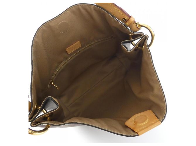 Borsa a tracolla Louis Vuitton Monogram Graceful PM M43701 Marrone Beige - vista 8