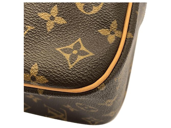 Borsa a tracolla Louis Vuitton Monogram Cite GM Marrone - vista 4