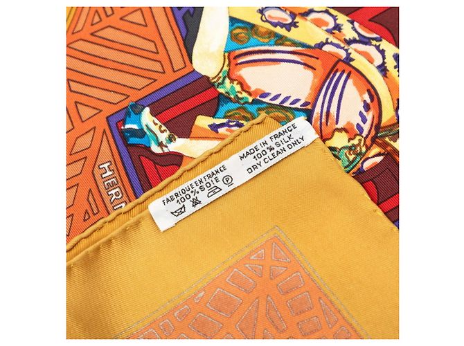 Hermès Hermes Carre 90 LES BALLETS RUSSES Seidentuch Mehrfarben - Ansicht 7