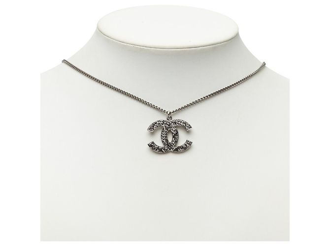 Collana con pendente Chanel Coco Mark 100th Anniversary Argento - vista 6