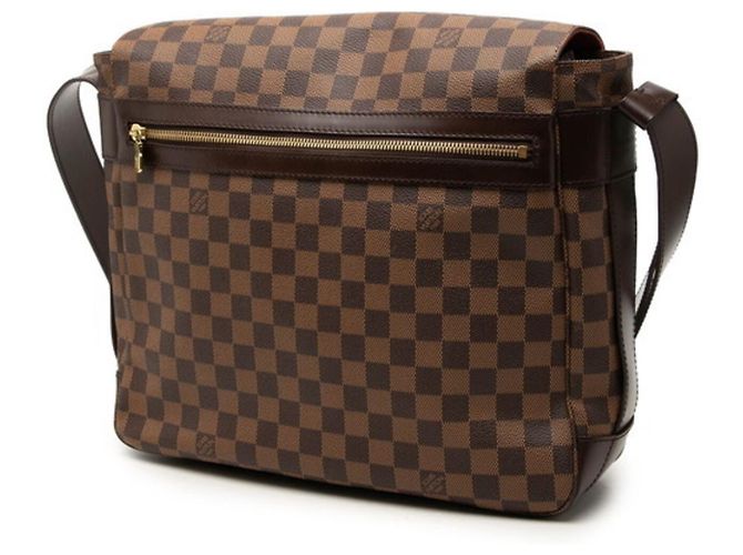 Borsa a tracolla Louis Vuitton Damier Bastille Marrone - vista 2