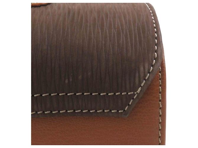 Borsa a mano Loewe in pelle marrone - vista 10