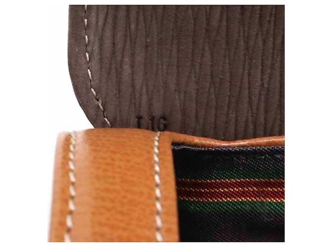 Borsa a mano Loewe in pelle marrone - vista 17