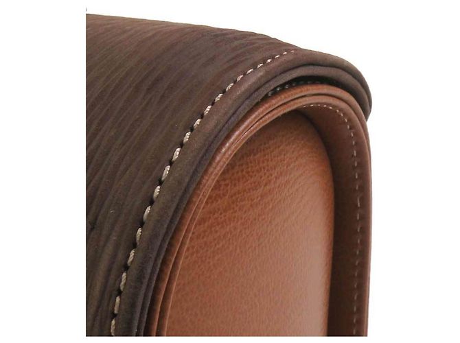 Borsa a mano Loewe in pelle marrone - vista 8