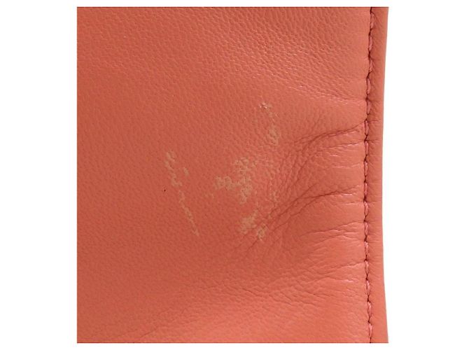 Borsa a mano/Tote in pelle rosa salmone Loewe - vista 10