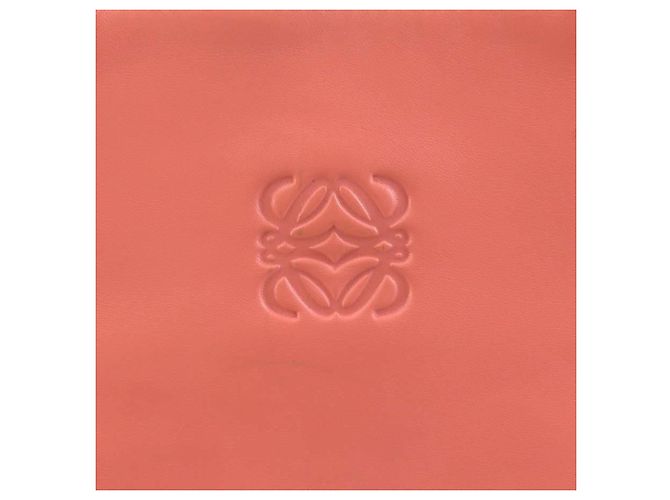 Borsa a mano/Tote in pelle rosa salmone Loewe - vista 15