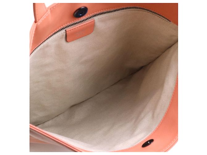 Borsa a mano/Tote in pelle rosa salmone Loewe - vista 5