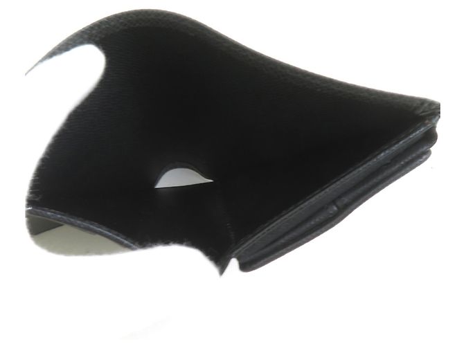 Louis Vuitton Bi-fold Wallet in Taiga Leather Black - view 5