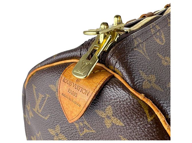 Louis Vuitton Keepall 45 Boston Bag Brown Monogram - view 11