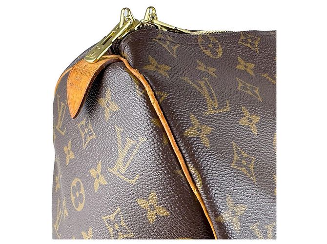 Louis Vuitton Keepall 45 Boston Bag Brown Monogram - view 6