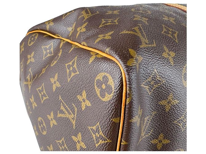 Louis Vuitton Keepall 45 Boston Bag Brown Monogram - view 8