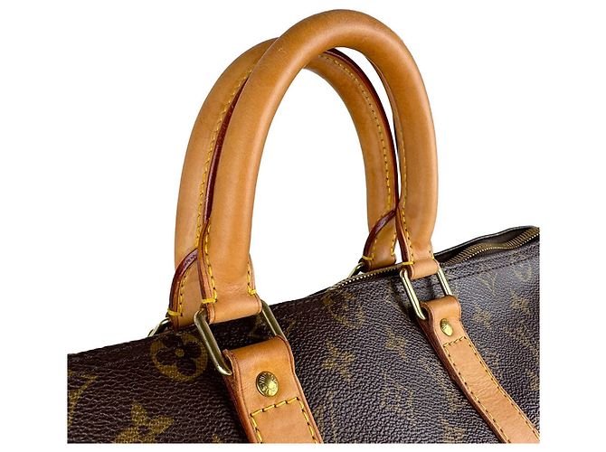 Louis Vuitton Keepall 45 Boston Bag Brown Monogram - view 9
