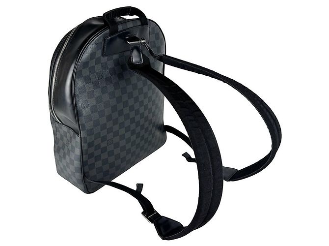 Zaino Louis Vuitton Damier Graphite Josh Nero Damier ebene - vista 10