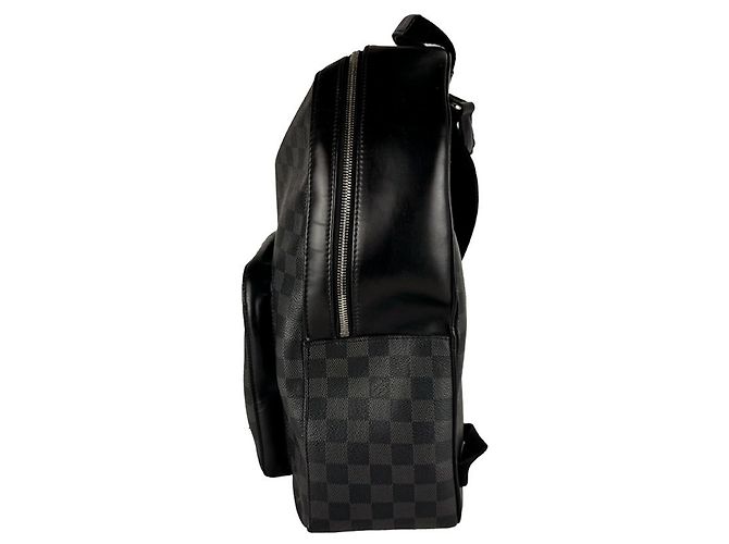 Zaino Louis Vuitton Damier Graphite Josh Nero Damier ebene - vista 2