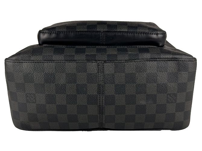 Zaino Louis Vuitton Damier Graphite Josh Nero Damier ebene - vista 4