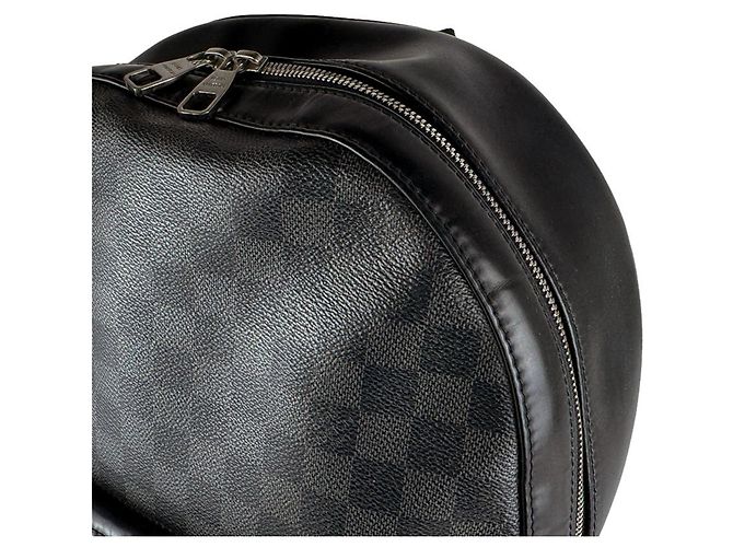Zaino Louis Vuitton Damier Graphite Josh Nero Damier ebene - vista 6