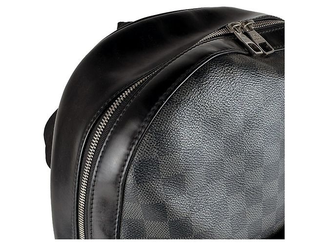 Zaino Louis Vuitton Damier Graphite Josh Nero Damier ebene - vista 7