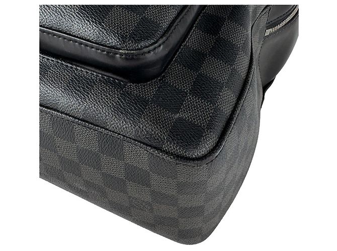 Zaino Louis Vuitton Damier Graphite Josh Nero Damier ebene - vista 8