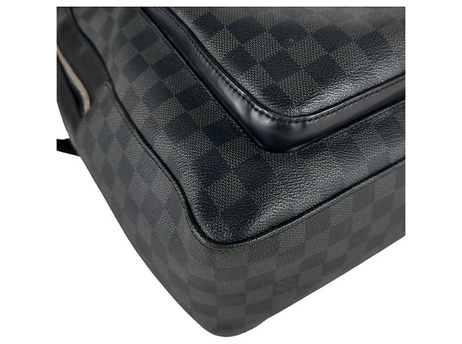 Zaino Louis Vuitton Damier Graphite Josh Nero Damier ebene - vista 9