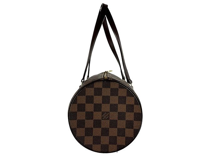 Borsa Louis Vuitton Damier Papillon Marrone Damier ebene - vista 2