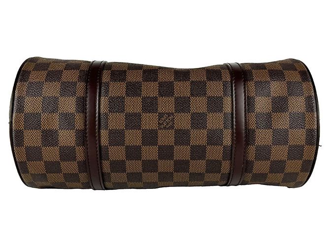 Borsa Louis Vuitton Damier Papillon Marrone Damier ebene - vista 4