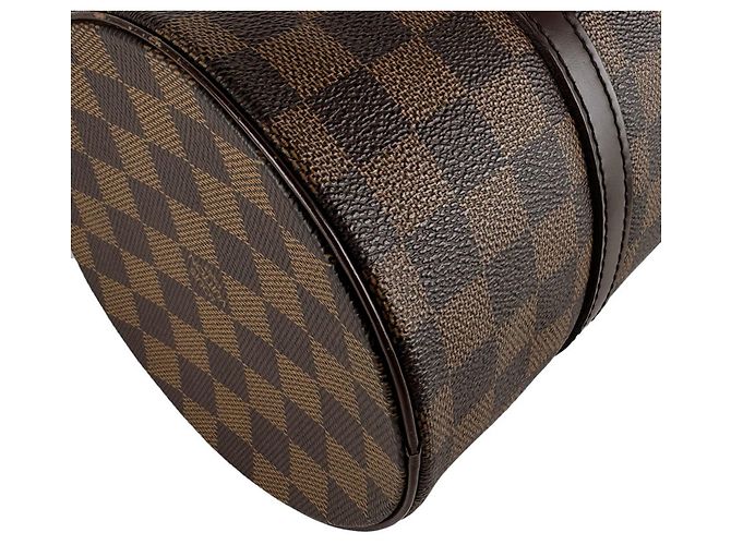 Borsa Louis Vuitton Damier Papillon Marrone Damier ebene - vista 9