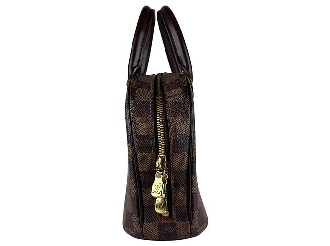Bolsa de mão Louis Vuitton Damier Salia Mini Marrom Damier ebene - vista 2