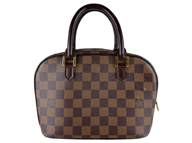 Bolsa de mão Louis Vuitton Damier Salia Mini Marrom Damier ebene - vista 3