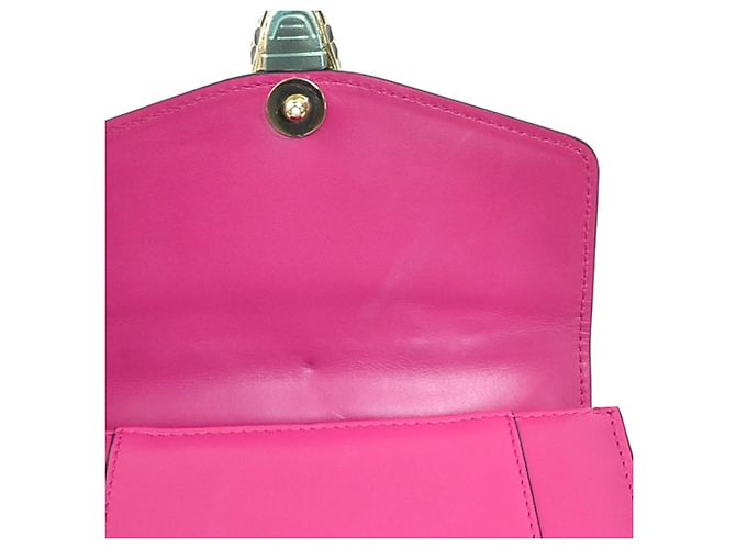 Bulgari Borsa in pelle Bvlgari Serpenti Forever Rosa - vista 14