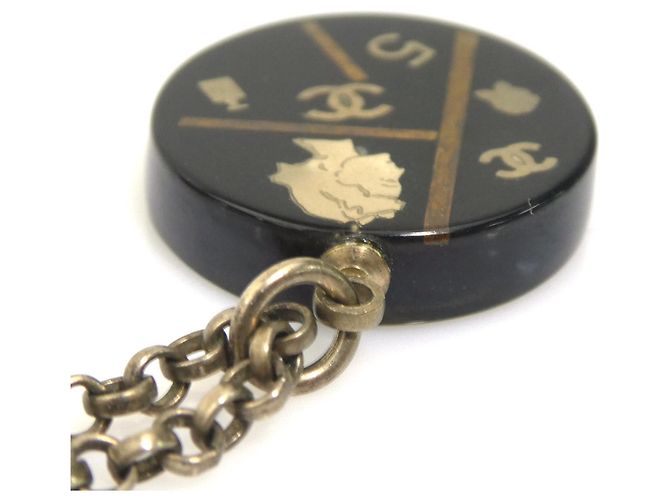 Timeless Collana Chanel Coco Mark Nero D'oro - vista 5