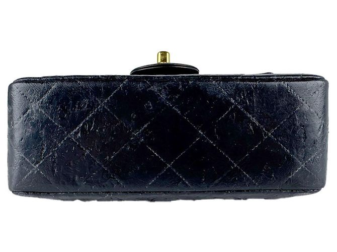 Borsa a tracolla Chanel Matelassé in pelle d'agnello Nero - vista 4