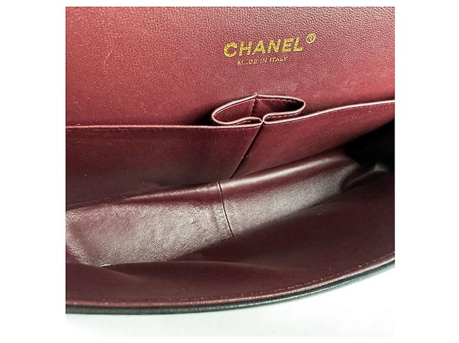 Timeless Borsa a tracolla Chanel Matelassé Double Flap Nero - vista 11