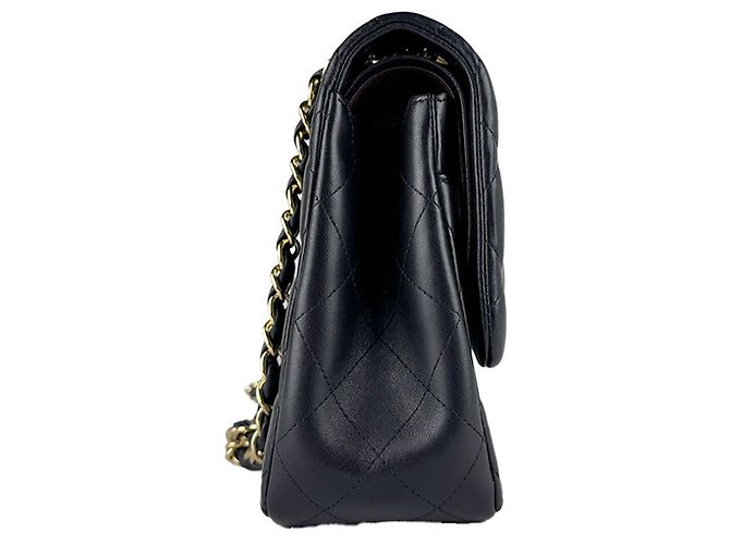 Timeless Borsa a tracolla Chanel Matelassé Double Flap Nero - vista 2