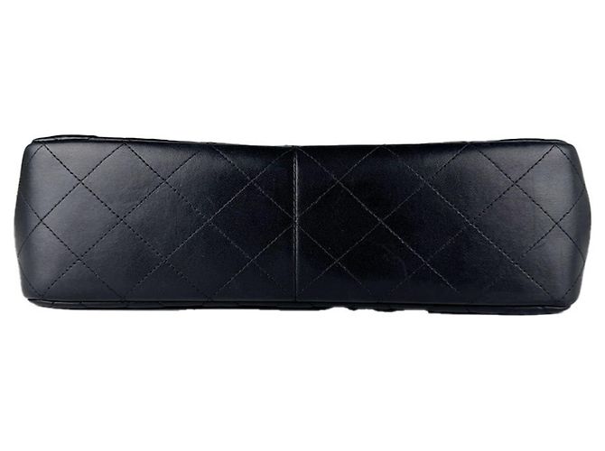 Timeless Borsa a tracolla Chanel Matelassé Double Flap Nero - vista 4