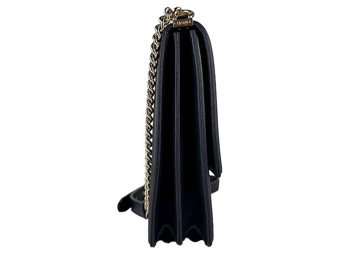 Borsa a tracolla Chanel Boy Nero - vista 2