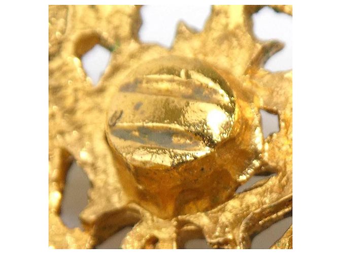 Orecchini a clip Chanel Gold D'oro - vista 8