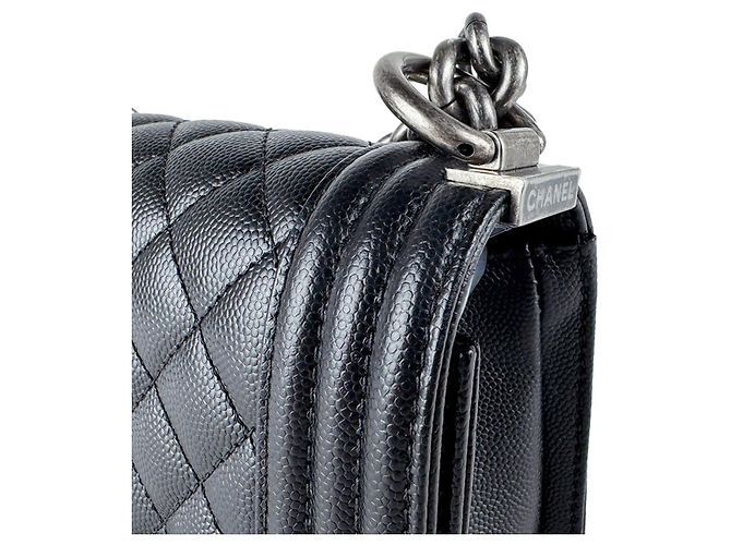 Chanel Boy Small Shoulder Bag Black - view 5