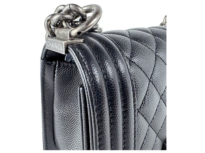 Chanel Boy Small Shoulder Bag Black - view 6