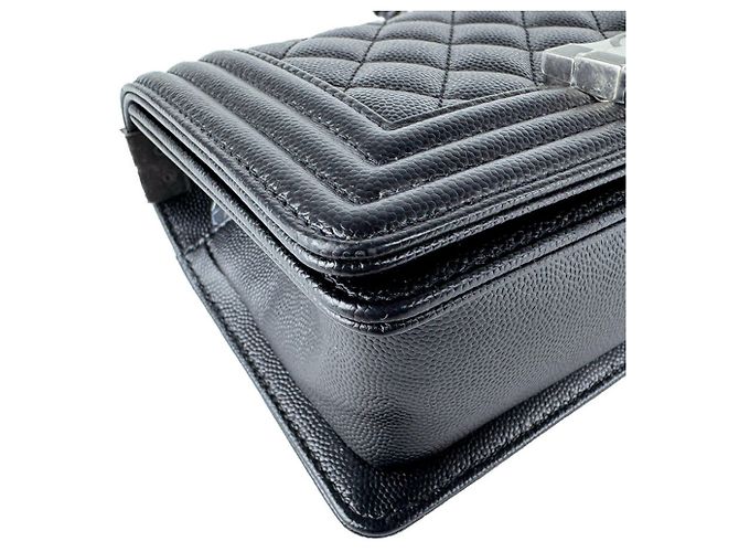 Chanel Boy Small Shoulder Bag Black - view 8