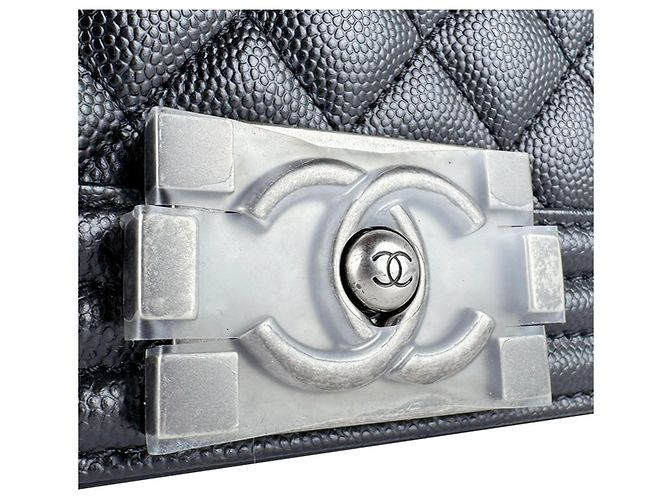 Chanel Boy Small Shoulder Bag Black - view 9