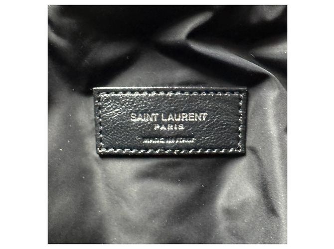 Borsa a tracolla in nylon Saint Laurent Nero - vista 13
