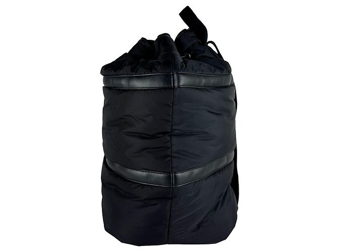 Borsa a tracolla in nylon Saint Laurent Nero - vista 2